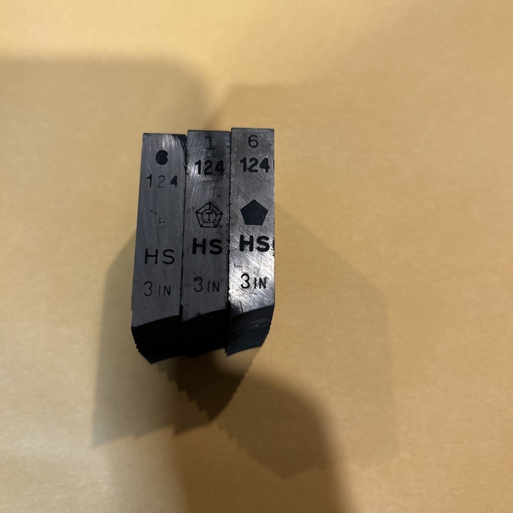 Toledo Beaver 3&Prime; Pipe Threader Dies for 124 Incomplete