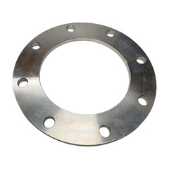 WA S/A182F316/L Stainless Steel Plate Flange 150 LB 15CT8405, 8&Prime; 1/2&Prime; Thick