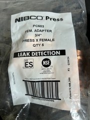 PROPRESS NIBCO VIEGA QTY (30) 3/4&Prime; PRO PRESS COPPER FITTINGS *MADE IN USA GER*
