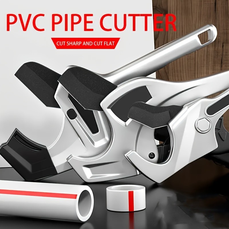 PVC Pipe Cutter &ndash; SK5 Steel for PVC/PPR, Quick Cutting Tool for Plumbing