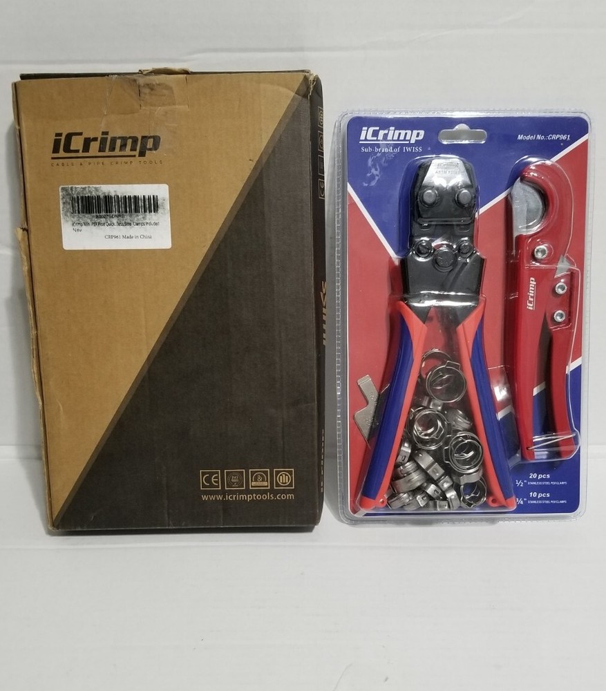 Ratchet Pex Cinch Tool With Removing Function For 3/8 To 1 inch Stainless Steel