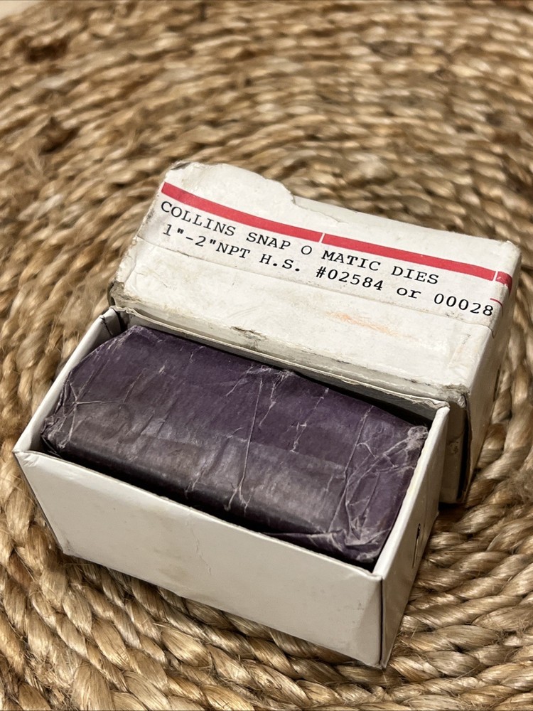 Collins Rothenburger # 2584 1&rdquo; To 2&rdquo; HSS NPT Thread Dies (C2)