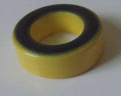 T130-6 high frequency RF iron powder core yellow grey ring 20pcs