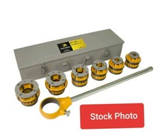 Steel Dragon Tools SDT-12R 1/2&Prime; &ndash; 2&Prime; NPT Ratchet Pipe Threader Set,USED 1 TIME