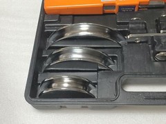 VEVOR Ratcheting Pipe Tube Bender 1/4&Prime;-7/8&Prime; 90&deg; Forward/Reverse Bending 7 Dies