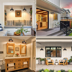 11&Prime; Outdoor Wall Lights, 2-Pack Black Wall Sconces Farmhouse Gooseneck Barn Ligh