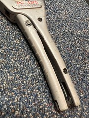 Ridgid PC-1375 plastic pipe & tubing cutter, used, good condition
