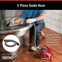PowerClear 120V Drain Cleaning Machine Kit with AUTOFEED &ndash; Clear Tough Clogs