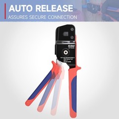 KIT-BJ02 One-Handed PEX Crimping Tool Kit &ndash; 34 Pieces for Efficient Plumbing