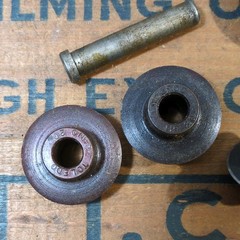 Vintage Pipe/Tubing Cutter Replacement Wheel Lot Of 8, Ridged, Toledo