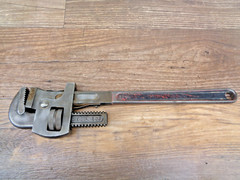 Vintage PROTO 18&Prime; Steel Pipe Wrench No. 818