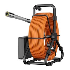 30M Sewer Pipe Inspection Camera, DVR Pipeline Industrial Endoscope 4.3&Prime;in IP68