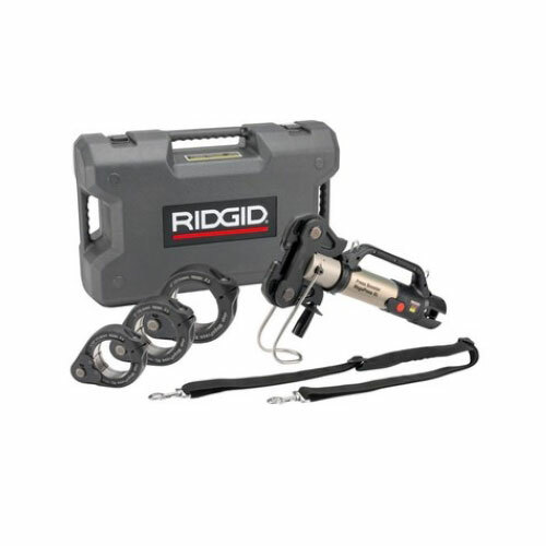 Ridgid 60638 2-1/2&Prime; to 4&Prime; Megapress Jaw Kit with Press Booster and Carrying Case