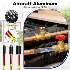 High Efficiency 2062 Plumbing Plug Kit for 1/2&Prime;, 3/4&Prime;, & 1&Prime; Water Line Fixes