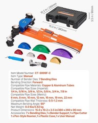 Ultimate Tubing Bender Kit for HVAC & Automotive: Compact, Lightweight, Reliable
