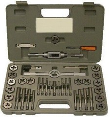 40 PCS. HSS TAP AND ROUND DIE SETS METRIC&nbsp; (778S) ITEM NUMBER 131-300040