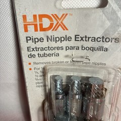 HDX Pipe Nipple Extractor Set (5-Piece) NIP