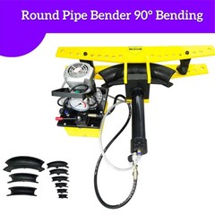 110V Industrial Split-type Pipe Bender Steel Pipe Round pipe Bender W/10Dies