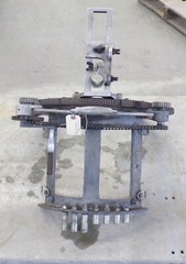MATHEY & DEARMAN, PIPE BEVEL MACHINE, 8&Prime;-12&Prime; MACHINE, W/ HAND CRANK