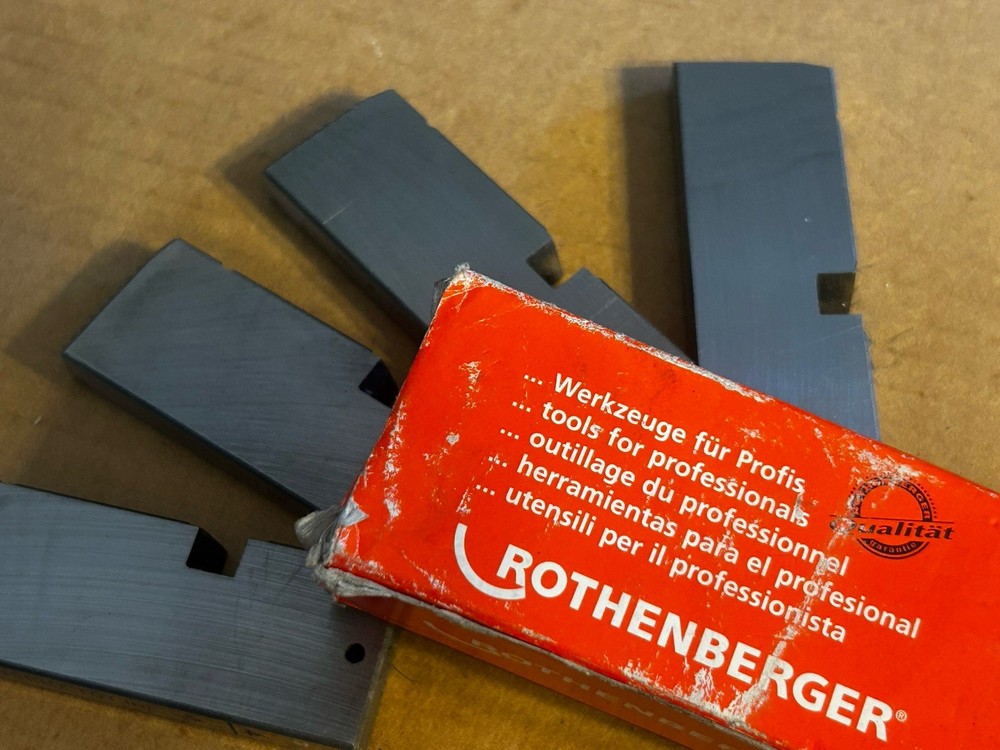 Rothenberger Threaded Dies NPT 1&rdquo;-2&rdquo; NOS Set of 4