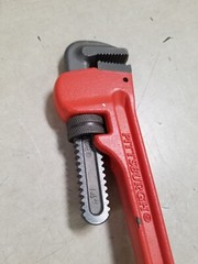 Pittsburgh 14&Prime; Steel Pipe Wrench -Straight Jaw 2&Prime; Capacity #61349