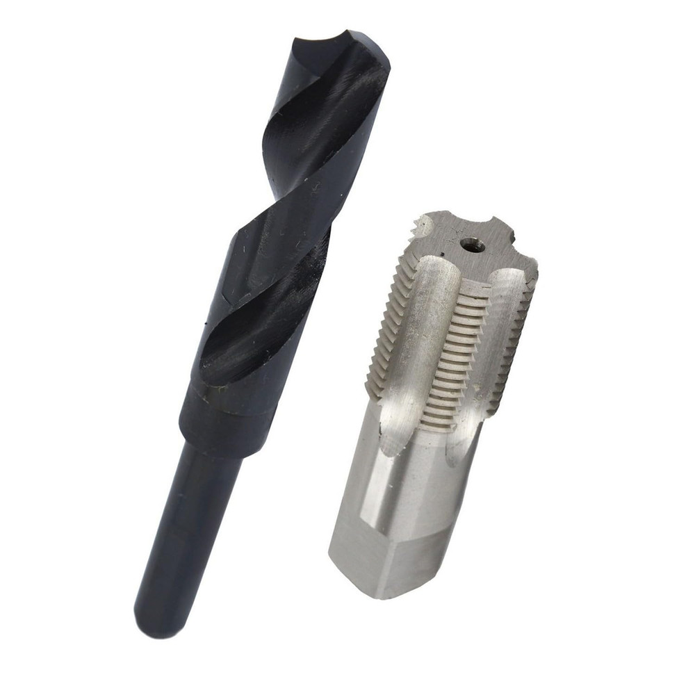 3/4&Prime; NGH High Speed Steel Garden Hose Tap and 31/32&Prime; HSS 1/2&Prime; Shank Drill Bit Ki