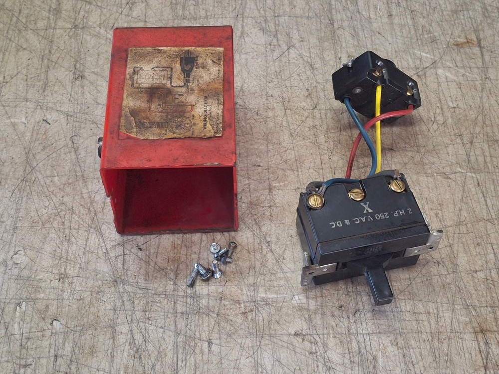 Ridgid 535 Piper Threader Threading Machine On Off Start Stop Switch