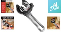 Ergonomic Ridgid 32573 Auto-Feed Tubing Cutter for Tight Spaces &ndash; 1/4&Prime; to 1-1/8&Prime;