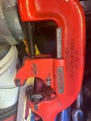 RIDGID 4-S Pipe Cutter 2-4 in OD Cutting Capacity, Std Wheel Cutter
