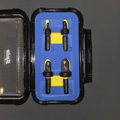 SPIN F4000 4-Piece Drill Bit Flaring Set 1/4, 3/8, 1/2, 5/8-Inch