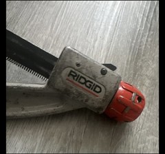 Ridgid Pipe/Tubing Cutters Set of 5 &ndash;No. 15, No. 10, No. 154