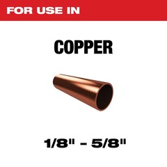 Milwaukee Tool 48-22-4250 1/2&Prime; Mini Copper Tubing Cutter