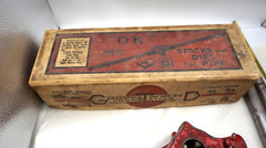 GTD Greenfield No. 1 Pipe Thread Cutter W/Handles & 3/4&Prime; Die in Oem box Rare