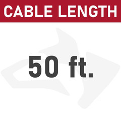 Husky Drain Auger 50ft Cable 5/16in Universal Electric Drum Machine Replacement