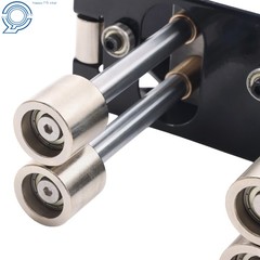 3-Station Roller Sheet Metal Roller Bender 0-90&deg; Bending Angle 1/2-5in Range