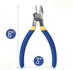 &ndash; Wire Cutter, 6 Inch, Wire Cutters, Diagonal Wire Cutters | Flush Cutter, Nippe