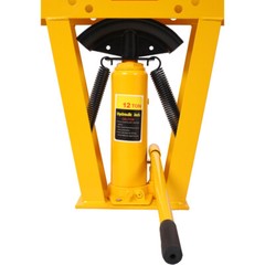 12 Ton Pipe Bender Manual Hydraulic, Piping Bending Exhaust Tube Fabric w/6 Dies