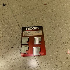 RIDGID 37830 3/4&Prime; NPT PIPE THREADER DIE SET FOR OO-R 11-R 12-R THREADER NEW
