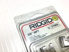 Ridgid 37865 HS Pipe Dies 3/8&Prime; NPT 18 TPI-RH For 0R/11R/00R/111-R/12R/30A/31A&hellip;