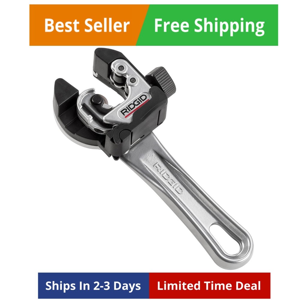 32573 Model 118 2-in-1 Close Quarters Tubing Cutter for 1/4&Prime; to 1-1/8&Prime; Copper&hellip;