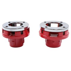 7 Size 3/8&Prime; To 2&Prime; Dies W/ Handle Pipe Threader Threading BSPT Pipe Threader
