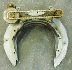 MATHEY & DEARMAN, PIPE BEVEL MACHINE, 8&Prime; -12&Prime; MACHINE, HAS HAND CRANK