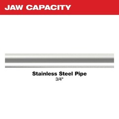 Milwaukee Tool 49-16-2650Sa M18 Force Logic Press Jaw, For 1/2 In Stainless