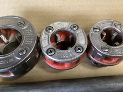 RIDGID 00-R PIPE Threader Set 1&rdquo; 3/4&rdquo; 1/2&rdquo; 00R MADE IN USA