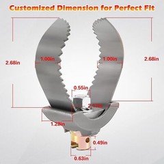 52822 T-232 3&Prime; C Cutter Cable Coupling Drain Cleaning Tool for K-400 K-3800 K-50