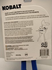 Kobalt Tools 1 1/4&Prime; PVC Cutter 2146973 Quick Change Blade