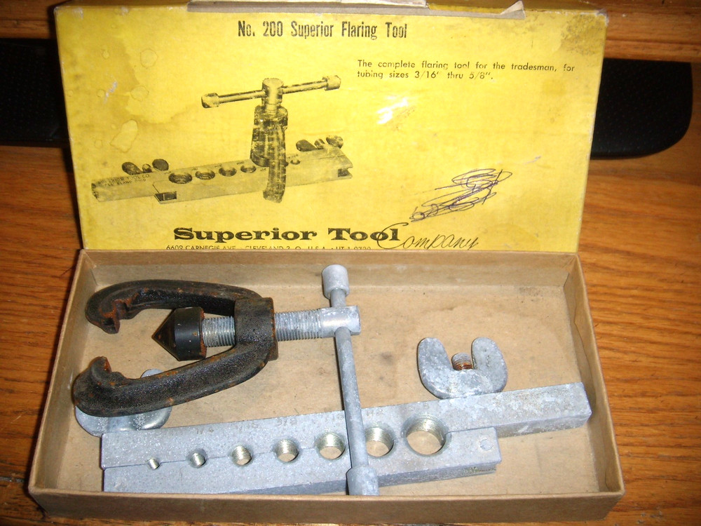 SUPERIOR TOOL FLARING TOOL # 200 3/8&Prime; TO 5/8&Prime; FREE SHIPPING