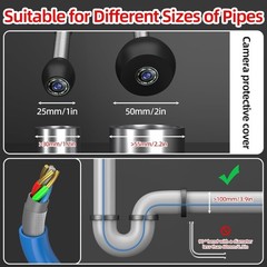 4.3&prime; LCD Monitor Sewer Camera 100FT/30M HD Drain Pipe Inspection Camera 32GB