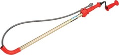 Power Drill Compatible 6 ft Closet Auger &ndash; Safe Toilet & Urinal Blockage Tool
