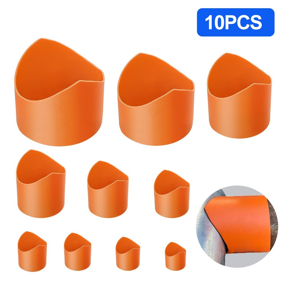10 PCS Pipe Saddle Template Cutting Guide, Precision Marking Tool for Metal PVC